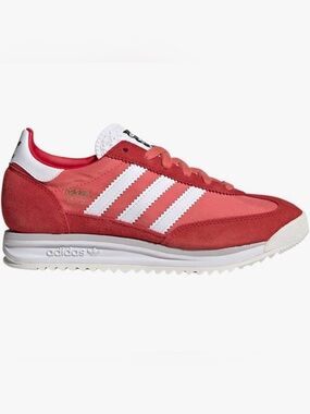 ADIDAS SL 72 Kids Red & White Classic Runner Sneakers